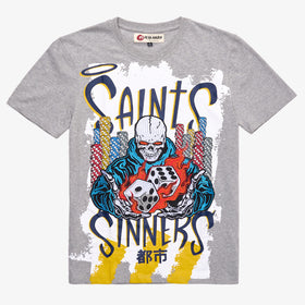 DAISU TEE - HEATHER GREY