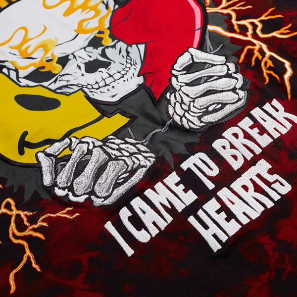 BREAK HEARTS TEE - TIE DYE