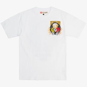 BREAK HEARTS TEE - WHITE