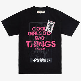 BAD THINGS TEE - BLACK