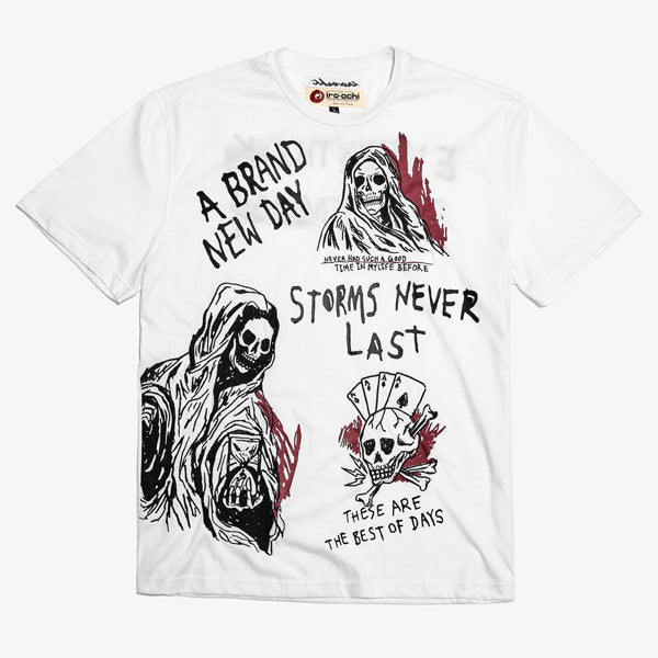 BRAND NEW DAY TEE - WHITE