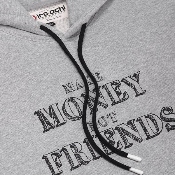 HAKOBU HOODIE - HTHR GREY