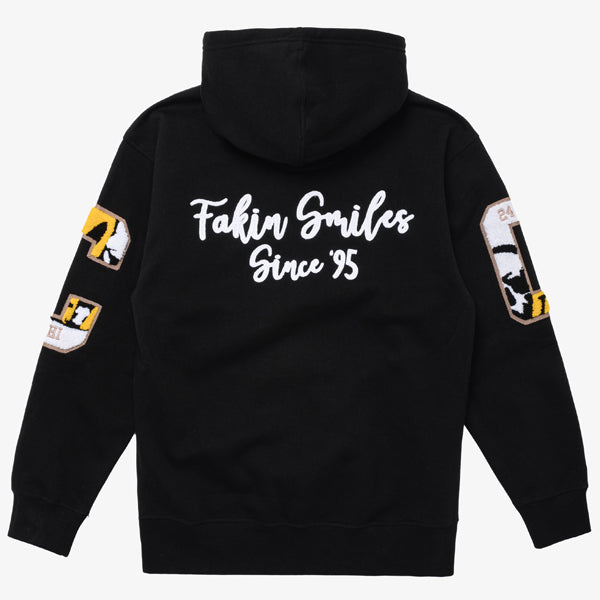 ALL SMILEZ HOODIE - BLACK