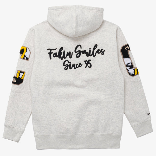 ALL SMILEZ HOODIE - OATMEAL