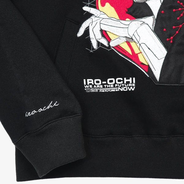 TKY FUTURISM HOODIE - BLACK