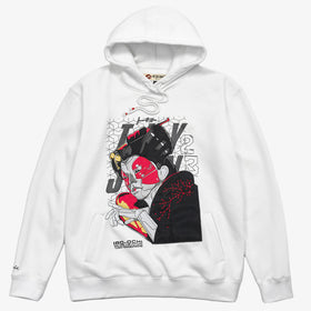 TKY FUTURISM HOODIE - WHITE