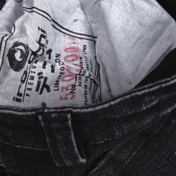 KINZOKU JEAN - BLACK