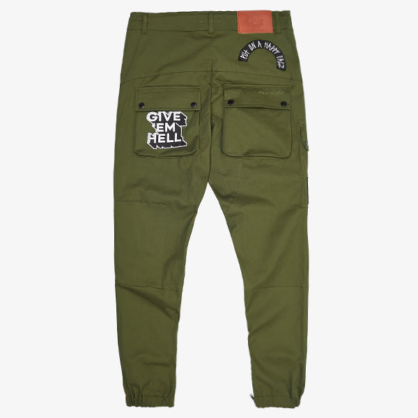 KOSHIKI FIELD PANT - OLV