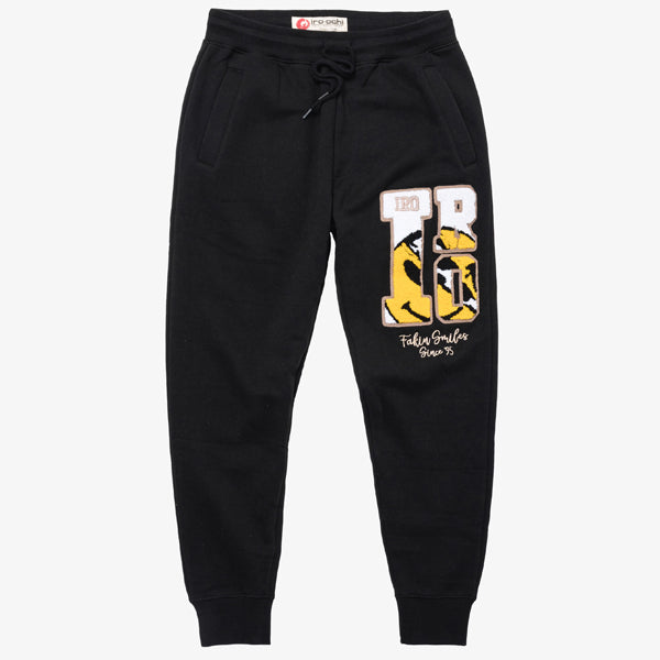 ALL SMILEZ JOGGER - BLACK