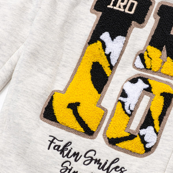 ALL SMILEZ JOGGER - OATMEAL