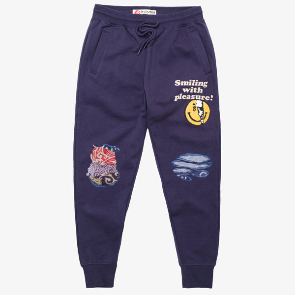 WITH PLEASURE JOGGER - BLEACHED INDIGO