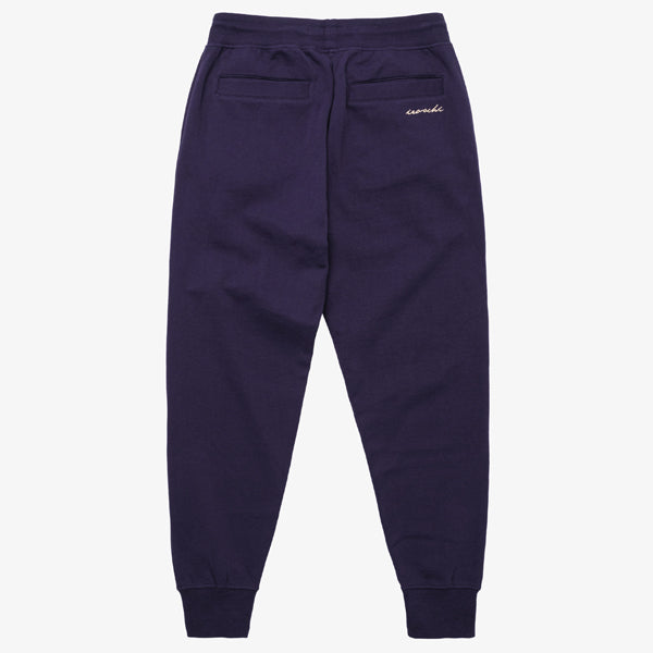 WITH PLEASURE JOGGER - BLEACHED INDIGO