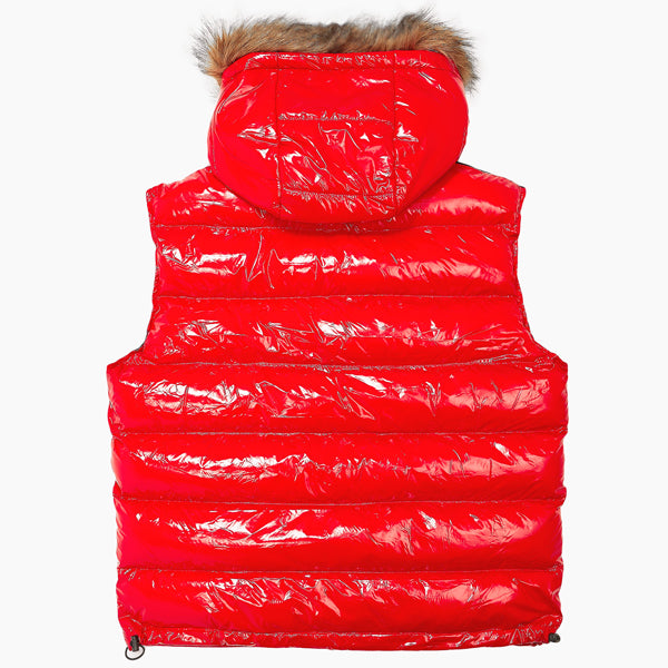 FOROWA BUBBLE VEST - RED