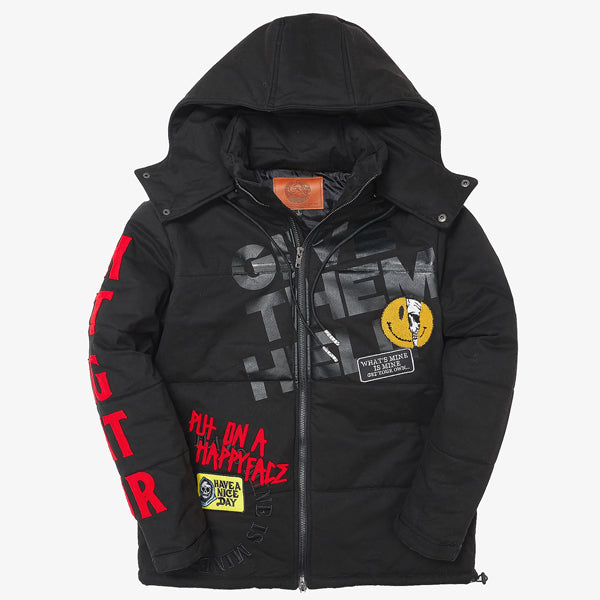 SAPOTO FIELD BUBBLE - BLK