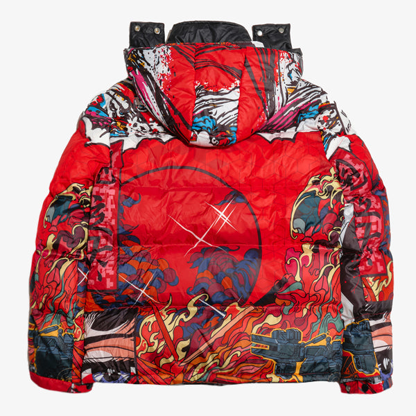 VISUAL FUTURISM BUBBLE JACKET - MULTI