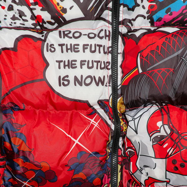 VISUAL FUTURISM BUBBLE JACKET - MULTI