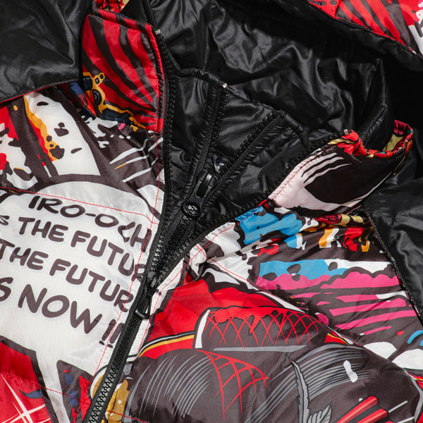 VISUAL FUTURISM BUBBLE JACKET - MULTI